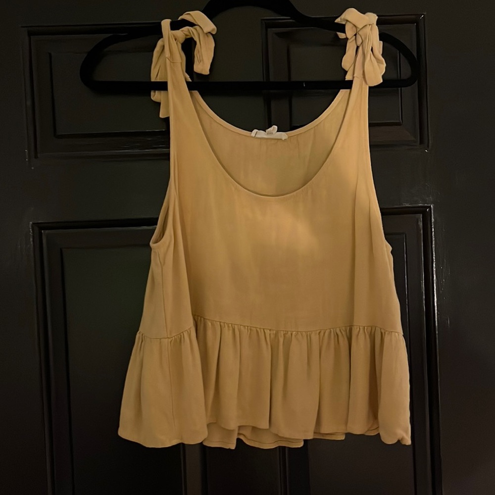 LA Hearts tie strap top